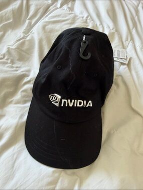 NVIDIA Lululemon Black Cap with silver logo
